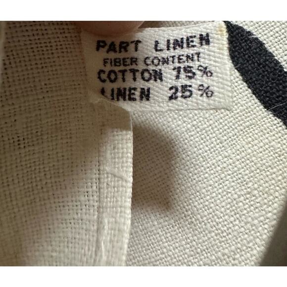 Vintage Startex Dutch themed linen/cotton tea towel - Picture 7 of 7